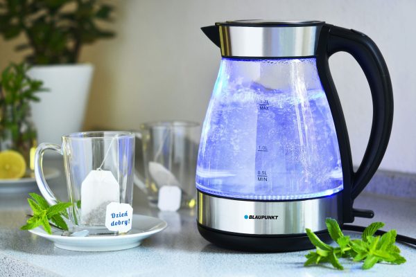 BLAUPUNKT Cordless Glass Kettle, Soft Blue Light, Automatic Shut-off-BKG422 - Image 4