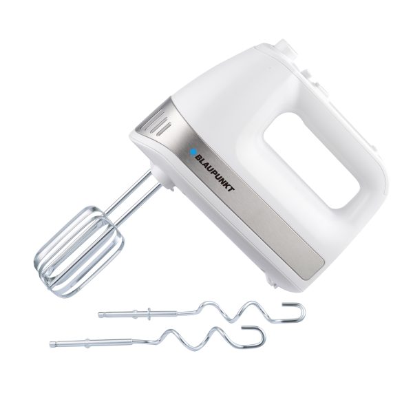 BLAUPUNKT Hand Mixer, 5 Speed, Turbo Switch, 2 Dough Hooks, PMH205