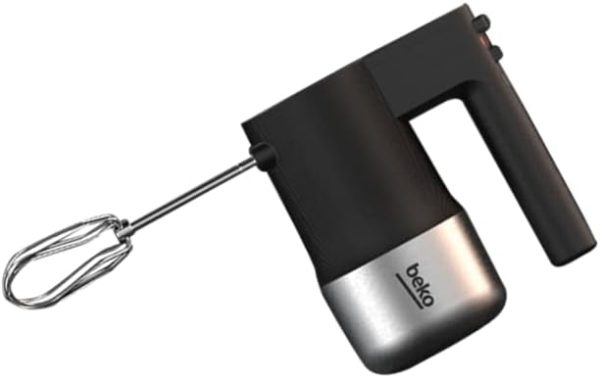 BEKO Hand Mixer, 4 Speeds, 500 Watts, Black x Stainless - HMM 81504 BX - Image 5