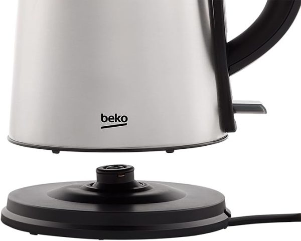 Beko WKM6226I Stainless Steel Water Kettle, 1.7 L Capacity, 2200 Watts, Auto Off, 360 Degree Rotation - Image 4