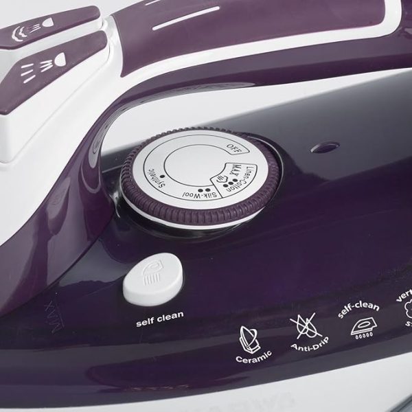 Ariete 6243 Purple Steam Iron 2200 Watt - Image 3