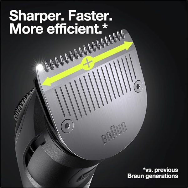 Braun Beard Trimmer 7 BT7350, Beard Trimmer For Men - Image 3