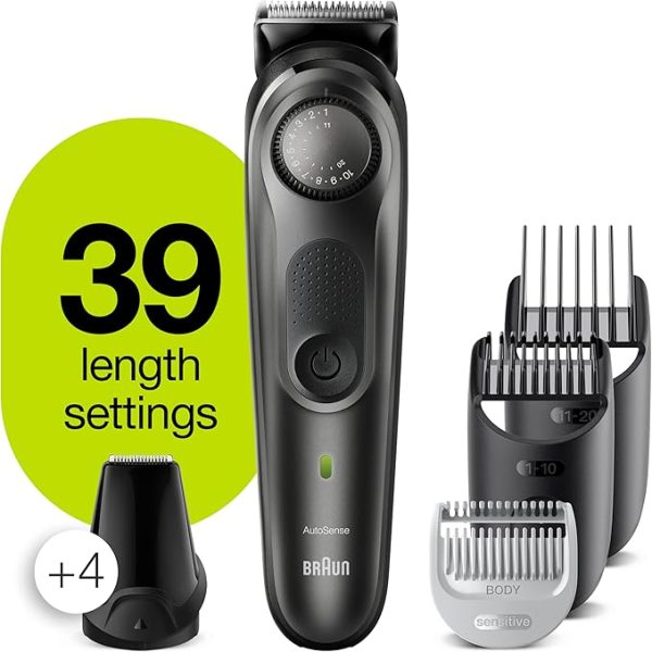 Braun Beard Trimmer 7 BT7350, Beard Trimmer For Men - Image 4