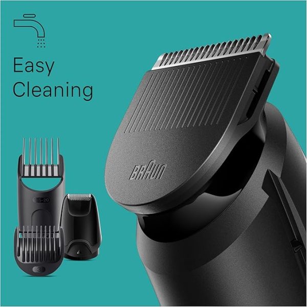 Braun All-In-One Style Kit Series 3 3410, 6-in-1 Kit for Beard, Hair & More - Image 2