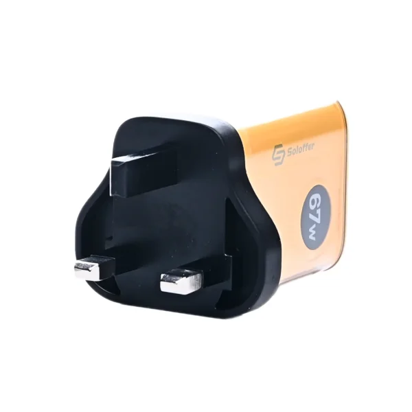SOLOFFER TC-67 USB-A to Type-C Charger Cable | 67W High-Speed Charging, Heavy-Duty Design - Image 4