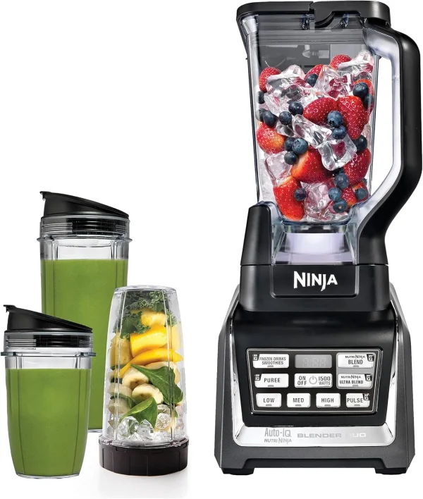 Ninja BL642 Auto-iQ Blender – 1500W | Professional Power & Precision Blending - Image 3